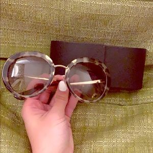 Prada oversized sunglasses